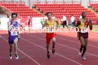 Junior boys 100 metres, English Schools Track and Field. Photo: David T. Hewitson/Sports for All Pics